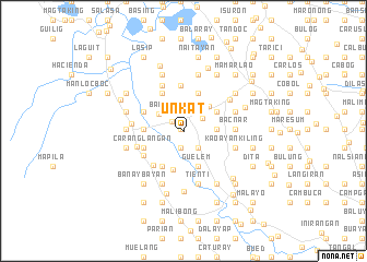 map of Unkat