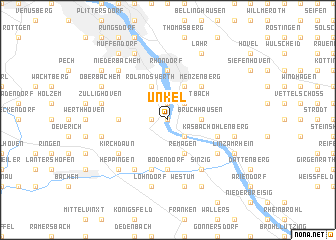 map of Unkel