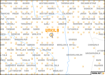 map of Unkila