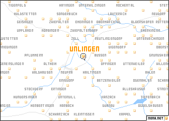 map of Unlingen