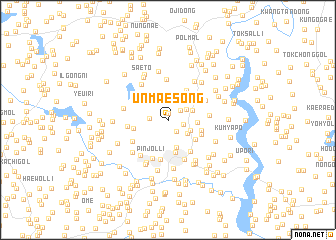 map of Unmaesŏng