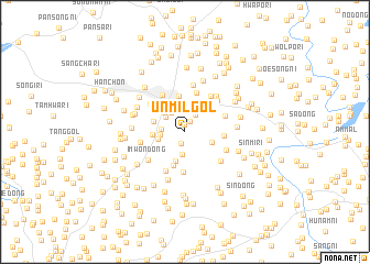map of Unmil-gol