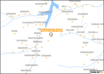 map of Unnam-dong