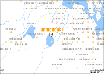 map of Unnichchai