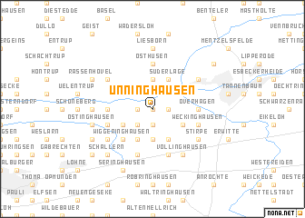 map of Ünninghausen