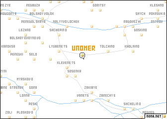 map of Unomer\