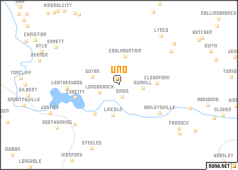 map of Uno