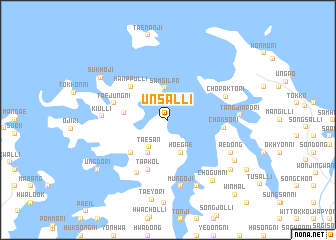 map of Unsal-li