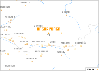 map of Ŭnsap\