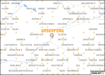 map of Unserfrau