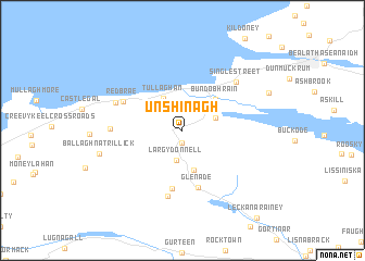 map of Unshinagh