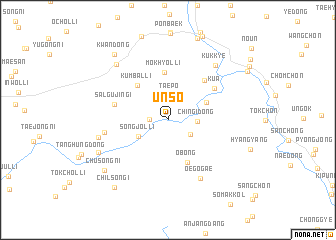 map of Unsŏ