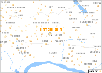 map of Untabualo