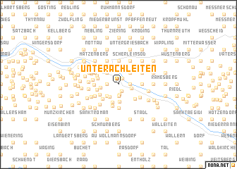 map of Unterachleiten