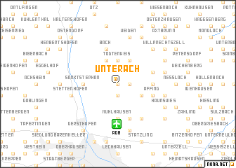map of Unterach