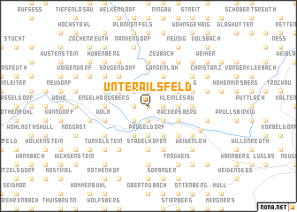 map of Unterailsfeld