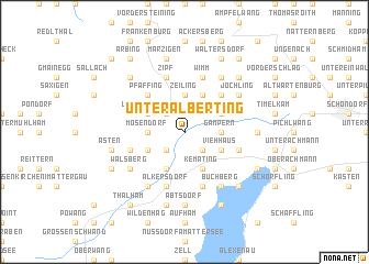 map of Unteralberting