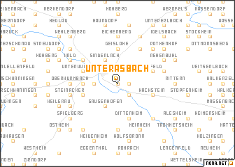map of Unterasbach