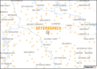 map of Unteraspach