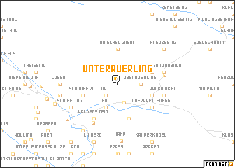 map of Unterauerling