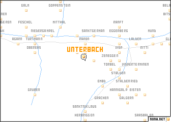 map of Unterbäch