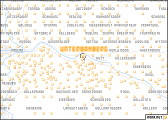 map of Unterbamberg