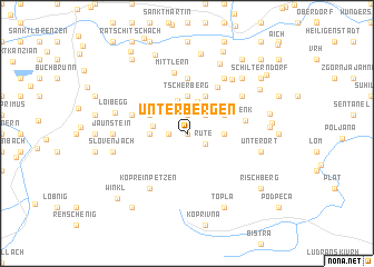 map of Unterbergen