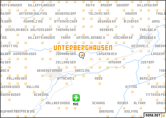map of Unterberghausen