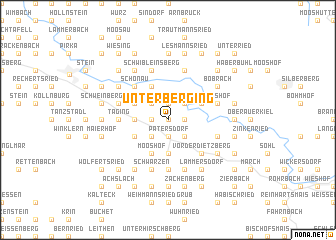 map of Unterberging