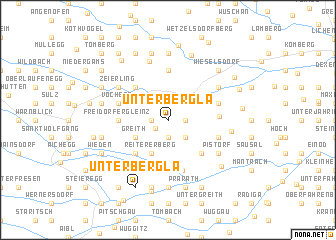 map of Unterbergla
