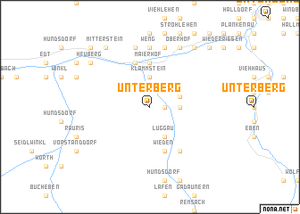 map of Unterberg