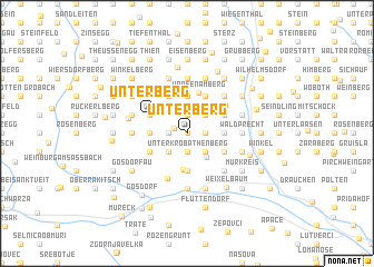 map of Unterberg