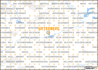 map of Unterberg