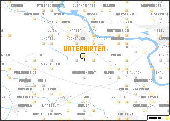 map of Unterbirten