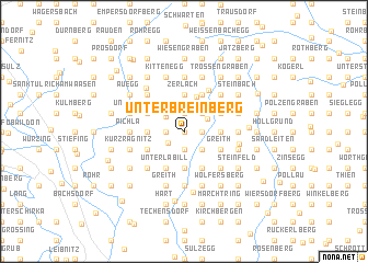 map of Unterbreinberg