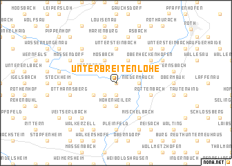 map of Unterbreitenlohe