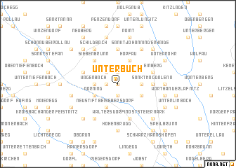 map of Unterbuch