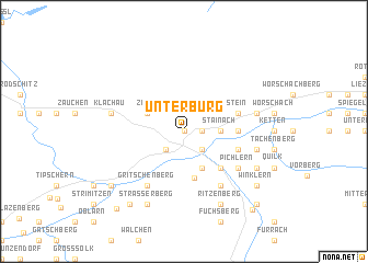 map of Unterburg