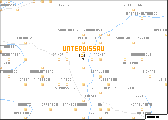 map of Unterdissau