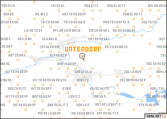 map of Unterdorf