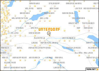 map of Unterdorf