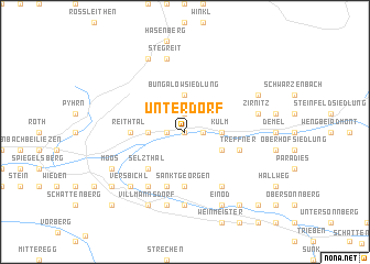 map of Unterdorf