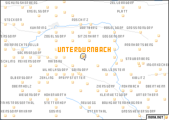 map of Unterdürnbach