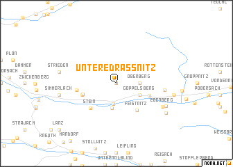 map of Untere Drassnitz