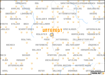 map of Unteredt