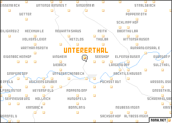 map of Untererthal