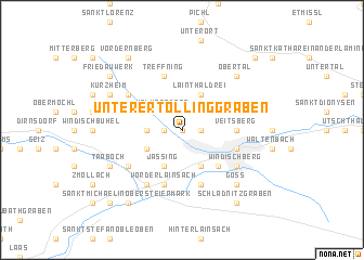 map of Unterer Tollinggraben