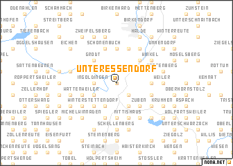 map of Unteressendorf