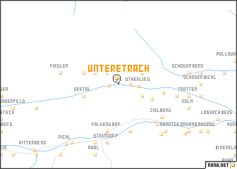 map of Unter-Etrach