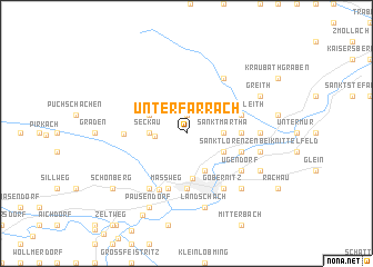 map of Unterfarrach